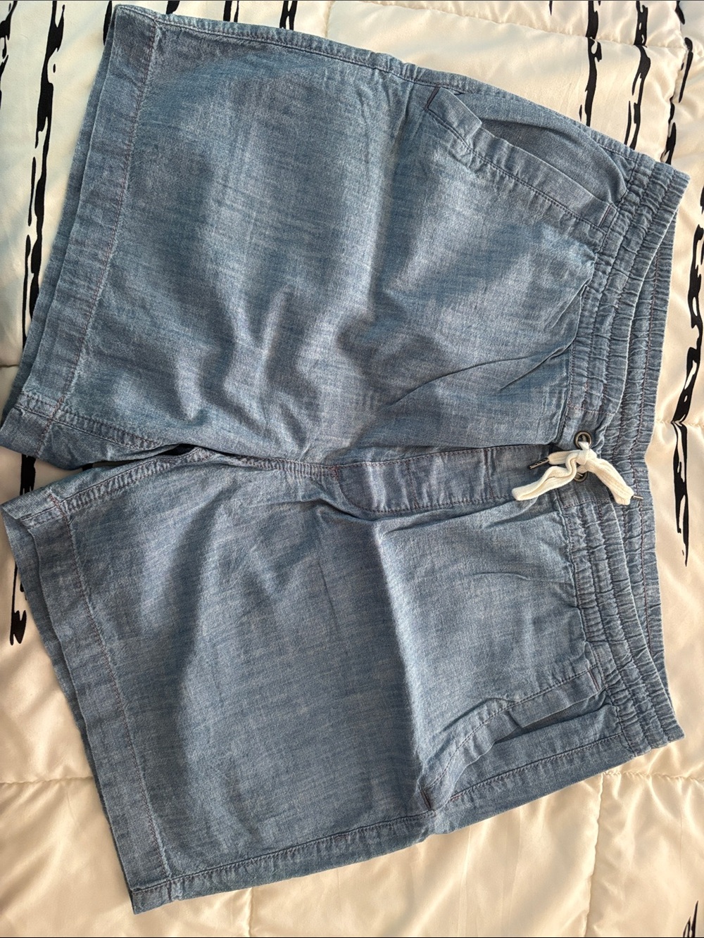 Ralph Lauren Light Blue Drawstring Men's Shorts